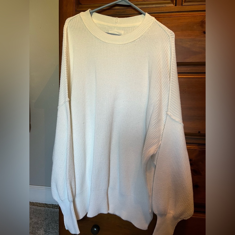 Aerie White Sweater